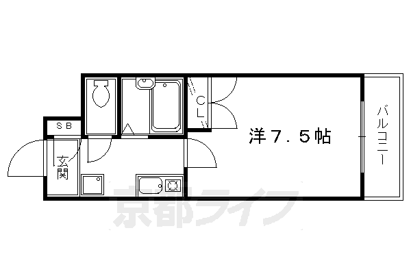 京都府京都市下京区夷之町 京都駅 1K マンション 賃貸物件詳細