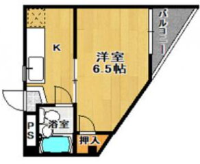 福島県郡山市本町２ 郡山駅 1K マンション 賃貸物件詳細