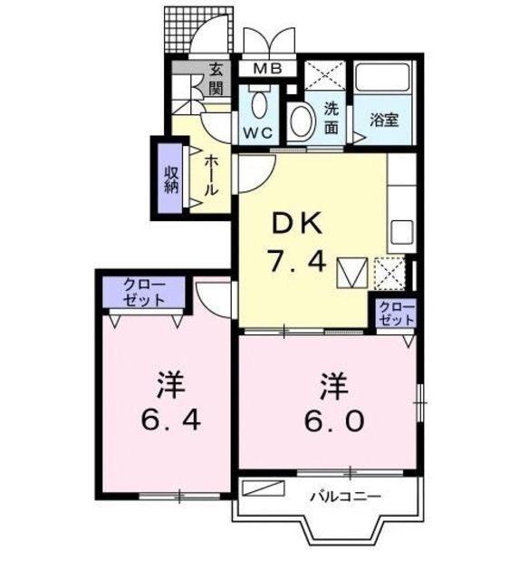 東京都八王子市泉町 西八王子駅 2DK アパート 賃貸物件詳細