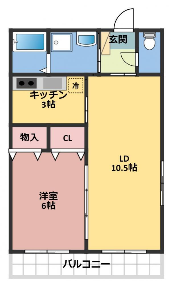 ブロードタウン大崎　Ｄ棟 1階 1LDK 賃貸物件詳細