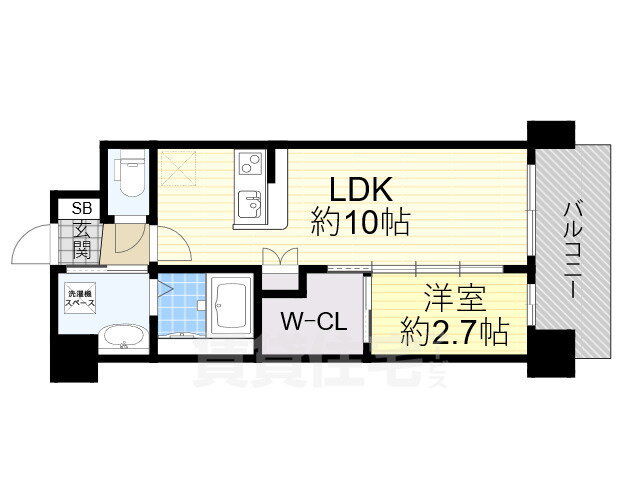 大阪府大阪市淀川区東三国２ 東三国駅 1LDK マンション 賃貸物件詳細