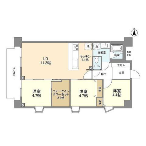 東京都世田谷区野沢３ 学芸大学駅 3LDK マンション 賃貸物件詳細