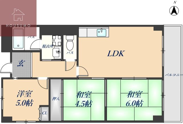 大阪府八尾市八尾木北３ 高安駅 3LDK マンション 賃貸物件詳細