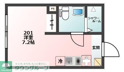 東京都荒川区町屋２ 町屋二丁目駅 ワンルーム アパート 賃貸物件詳細