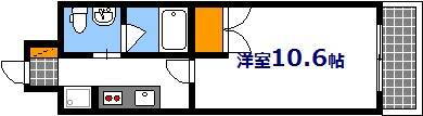 広島県広島市南区稲荷町 稲荷町駅 1K マンション 賃貸物件詳細