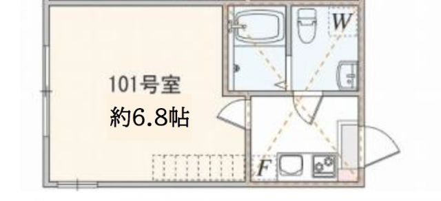 神奈川県川崎市多摩区生田４ 生田駅 1K アパート 賃貸物件詳細