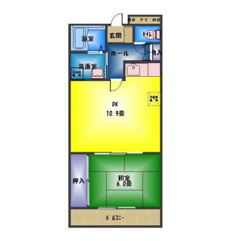 ロイヤルハイム 1階 1LDK 賃貸物件詳細