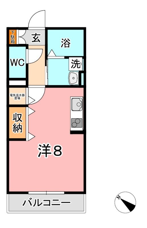 岡山県倉敷市連島町西之浦 新倉敷駅 ワンルーム アパート 賃貸物件詳細
