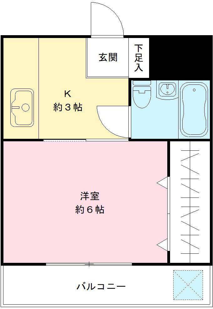 東京都大田区東馬込１ 馬込駅 1K マンション 賃貸物件詳細