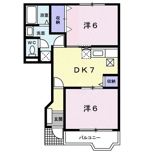 茨城県日立市森山町２ 大甕駅 2DK アパート 賃貸物件詳細