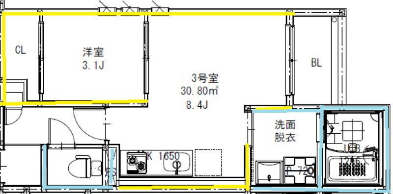 熊本県熊本市中央区坪井５ 藤崎宮前駅 1LDK アパート 賃貸物件詳細