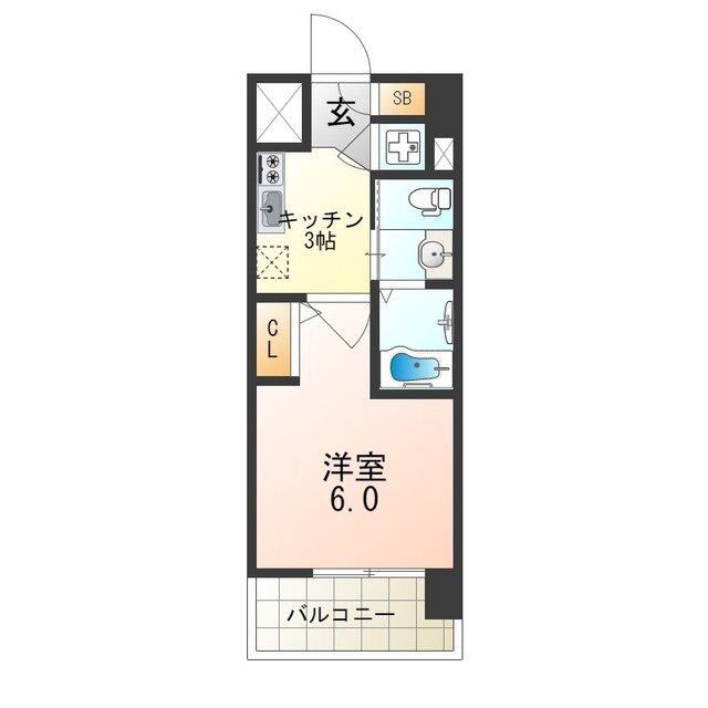大阪府大阪市淀川区新北野３ 塚本駅 1K マンション 賃貸物件詳細