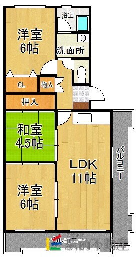 レジデンス白浜 4階 3LDK 賃貸物件詳細