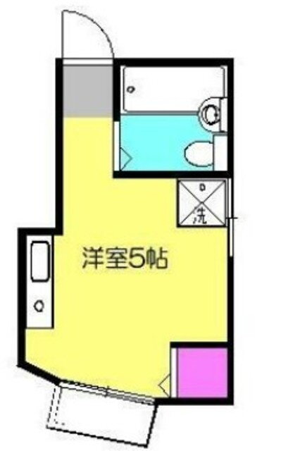 Ｋハイツ 2階 ワンルーム 賃貸物件詳細