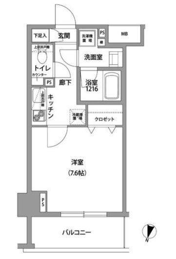 東京都文京区関口１ 江戸川橋駅 1K マンション 賃貸物件詳細