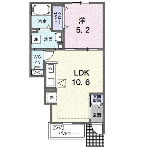 愛知県豊橋市下地町字若宮 豊橋駅 1LDK アパート 賃貸物件詳細