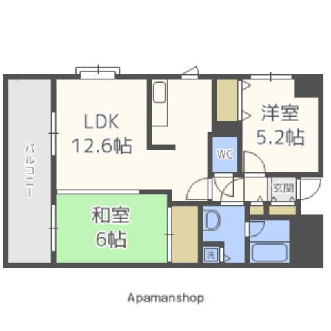 福岡県福岡市中央区荒戸２ 大濠公園駅 2LDK マンション 賃貸物件詳細