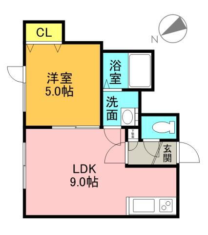 北海道札幌市東区北三十七条東２７ 新道東駅 1LDK アパート 賃貸物件詳細