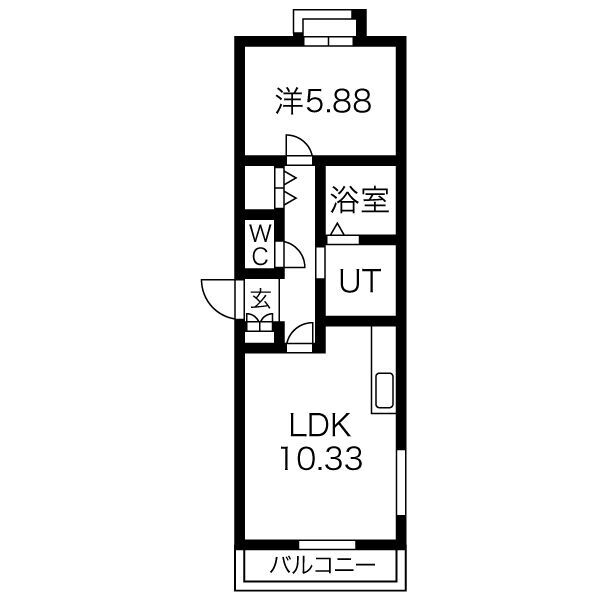 北海道札幌市豊平区月寒東四条１６ 南郷１８丁目駅 1LDK マンション 賃貸物件詳細