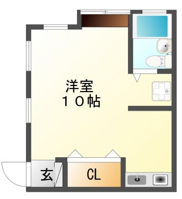 ベラコスモス 2階 ワンルーム 賃貸物件詳細