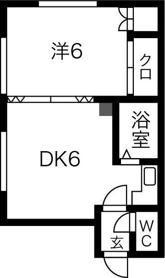 北海道札幌市中央区南三条西２０ 西１８丁目駅 1DK アパート 賃貸物件詳細