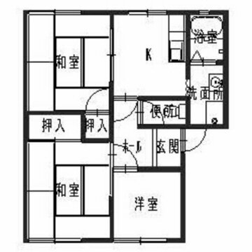 兵庫県相生市向陽台 相生駅 3K アパート 賃貸物件詳細