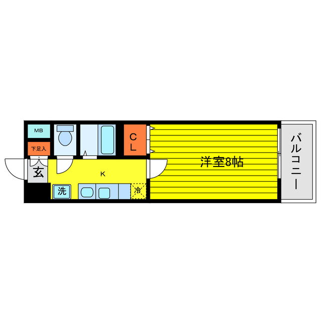 大阪府大阪市北区大淀中１ 福島駅 1K マンション 賃貸物件詳細