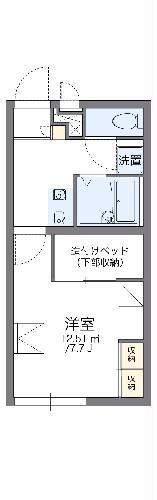 レオパレスわかば 2階 1K 賃貸物件詳細