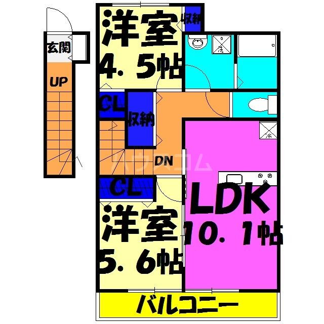 千葉県習志野市藤崎２ 津田沼駅 2LDK アパート 賃貸物件詳細