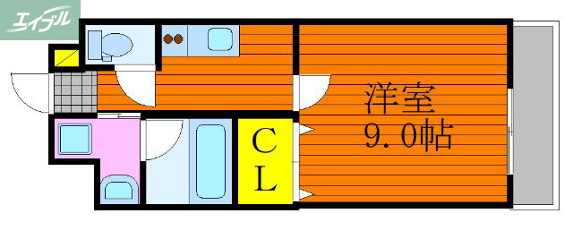 岡山県岡山市北区東古松５ 大元駅 1K マンション 賃貸物件詳細