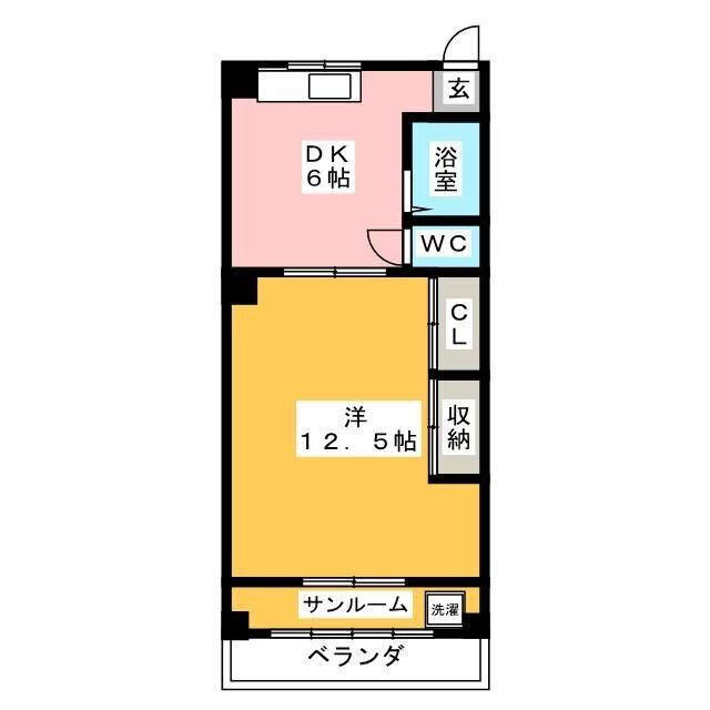 岐阜県岐阜市岩栄町１ 1DK マンション 賃貸物件詳細
