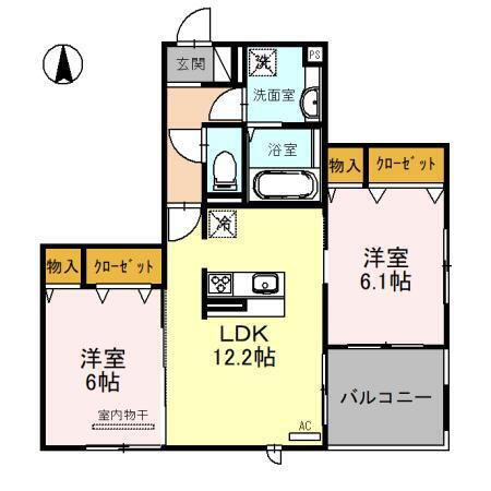 埼玉県朝霞市泉水１ 新座駅 2LDK アパート 賃貸物件詳細