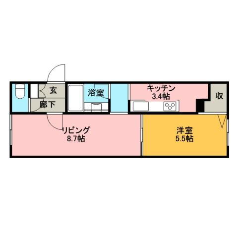 北海道札幌市東区北十七条東１４ 環状通東駅 1LDK マンション 賃貸物件詳細