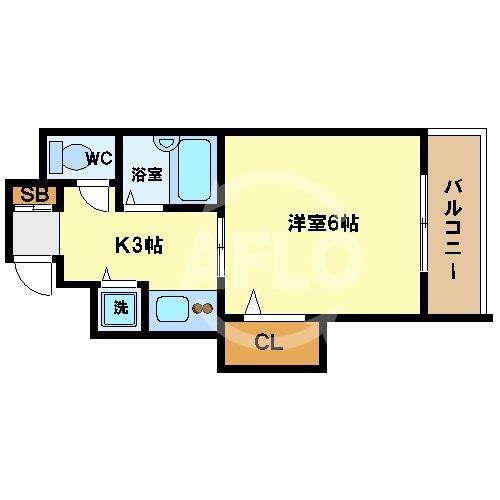 大阪府大阪市西区江戸堀３ 阿波座駅 1K マンション 賃貸物件詳細