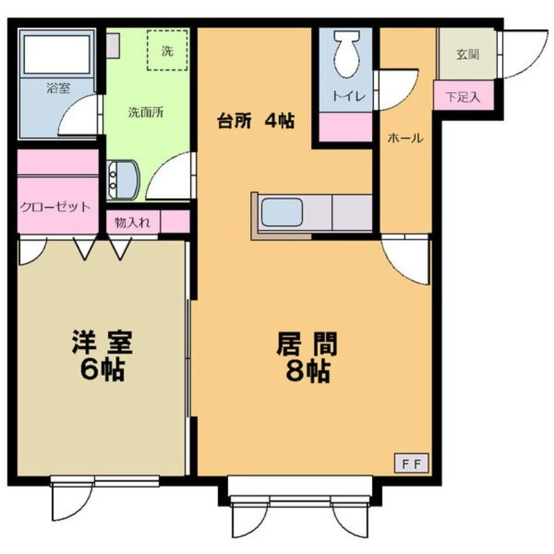 北海道札幌市南区澄川五条３ 澄川駅 1LDK アパート 賃貸物件詳細