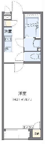 クレイノヴィオラ 1階 1K 賃貸物件詳細