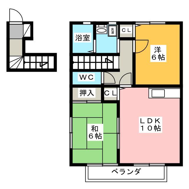 静岡県浜松市中央区半田山５ 2LDK アパート 賃貸物件詳細