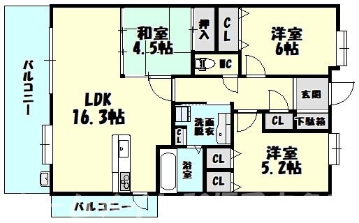 福岡県糟屋郡志免町別府西３ 福岡空港駅 3LDK マンション 賃貸物件詳細