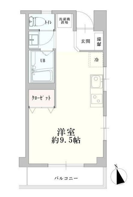ＹＳハイム 1階 ワンルーム 賃貸物件詳細