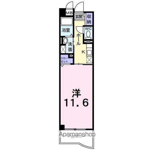 山梨県甲府市徳行５ 竜王駅 1K マンション 賃貸物件詳細
