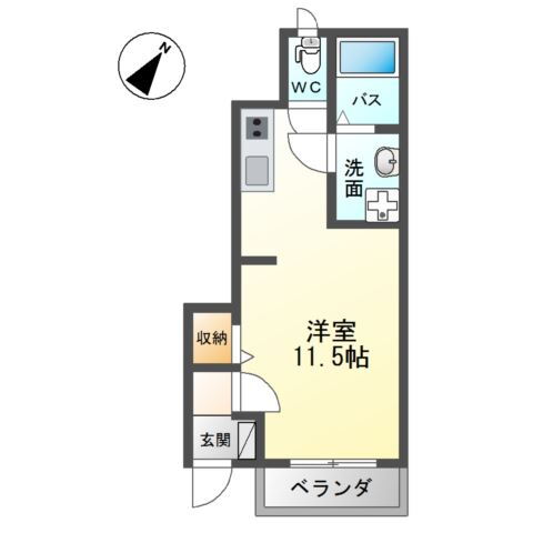 茨城県つくば市流星台 つくば駅 1K アパート 賃貸物件詳細