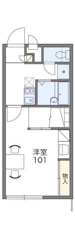 愛媛県松山市古川南２ 松山市駅 1K アパート 賃貸物件詳細