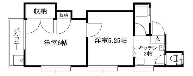 愛媛県松山市小栗１ 石手川公園駅 2K アパート 賃貸物件詳細