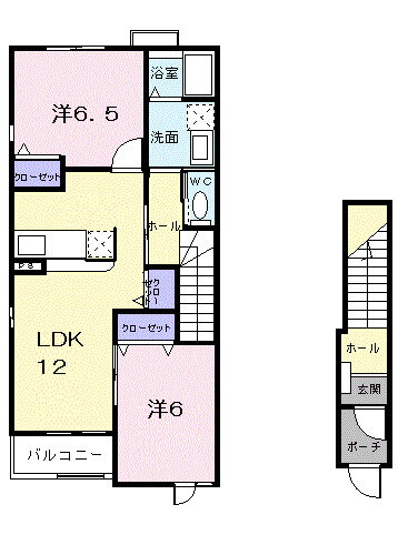 広島県府中市中須町 高木駅 2LDK アパート 賃貸物件詳細