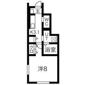岩手県北上市里分１２地割 北上駅 1K アパート 賃貸物件詳細