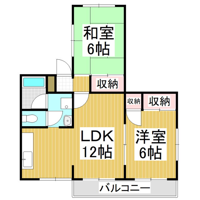 長野県長野市三輪３ 本郷駅 2LDK マンション 賃貸物件詳細