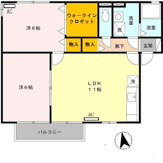 和歌山県海南市岡田 黒江駅 2LDK アパート 賃貸物件詳細