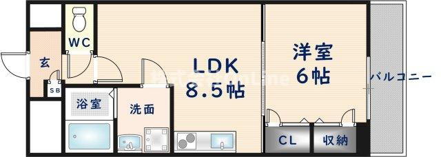 大阪府大阪市平野区加美東４ 加美駅 1LDK マンション 賃貸物件詳細