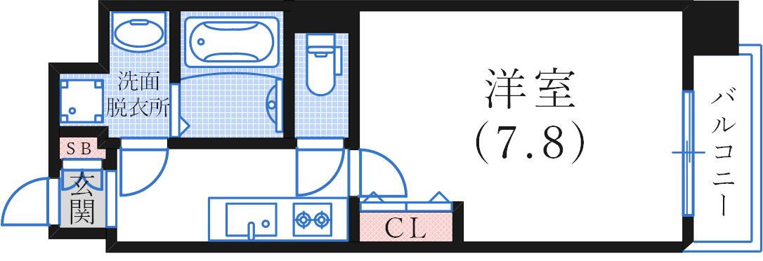 兵庫県神戸市兵庫区松原通５ 兵庫駅 1K マンション 賃貸物件詳細