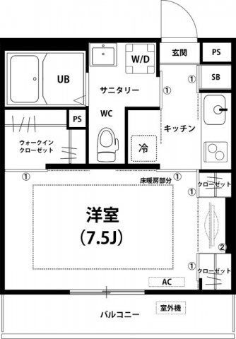 埼玉県川越市仙波町２ 川越駅 1K アパート 賃貸物件詳細